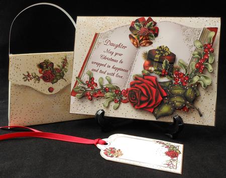 An Open Book Christmas Gift Daughter Mini Kit by Michelle Chivers