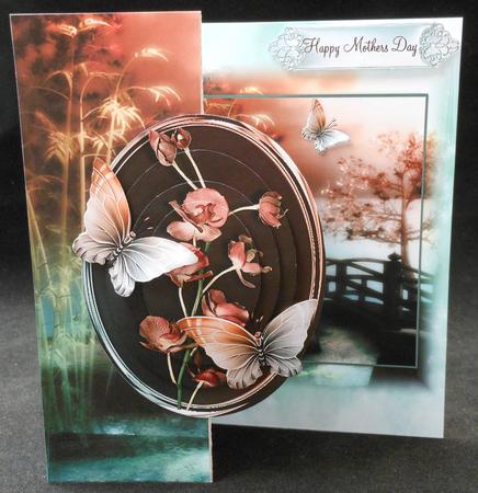 The Oriental Bridge and Flutters No Holes Fold Mini Kit by Michelle Chivers