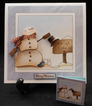 Snowman by Michelle Chivers