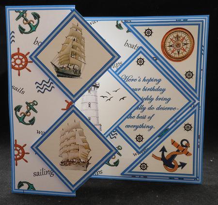 Fold Back Pop-up - All at Sea by Michelle Chivers