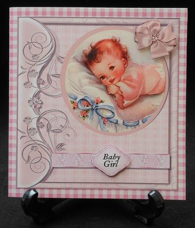 Sweet Baby Girl 8x8 by Michelle Chivers