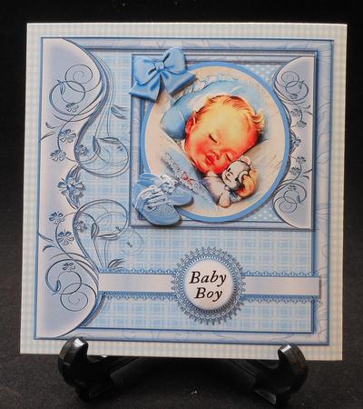 Beautiful Baby Boy 8x8 by Michelle Chivers