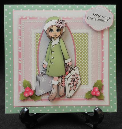 Christmas Shopping Emma Topper Mini Kit by Michelle Chivers