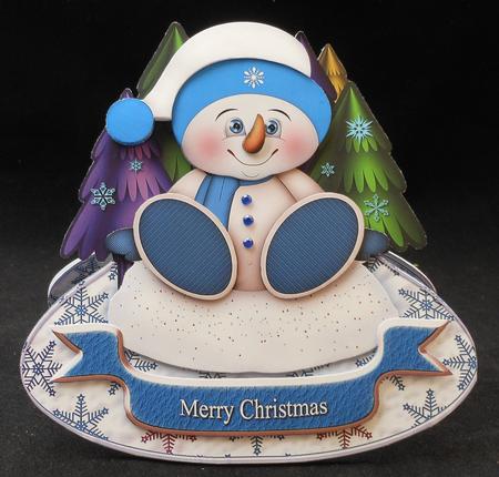 Snow Babies Blue Rocker by Michelle Chivers
