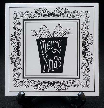 Monochrome Christmas Inksaver - Xmas Gift by Michelle Chivers