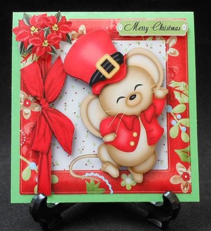 Santa's Little Mouse Helper 8x8 Mini Kit by Michelle Chivers