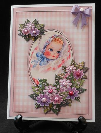 Vintage Baby Girl by Michelle Chivers
