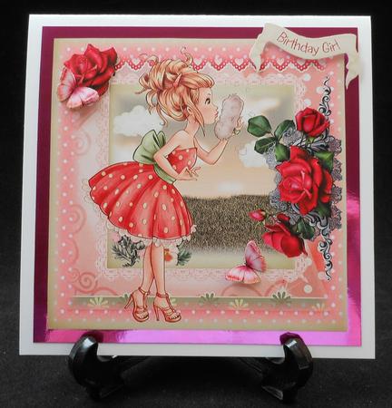 Pretty Pink Topper by Michelle Chivers
