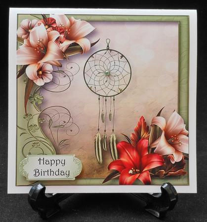 Dream Lilies 8x8 by Michelle Chivers