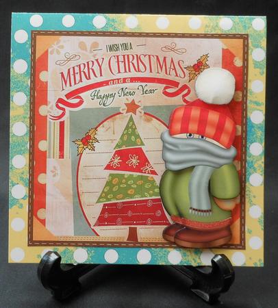 Cute Christmas Kid by Michelle Chivers