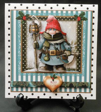 Frosty Wishes Card Front Kit by Michelle Chivers