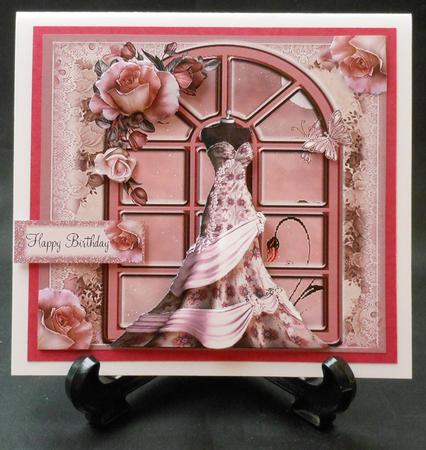 Pretty Pink Dress Topper by Michelle Chivers