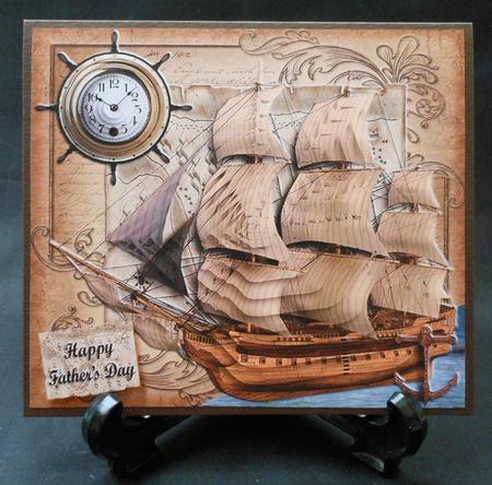Time to Sail Three with Quick Imitation Pyramid Layers by Michelle Chivers