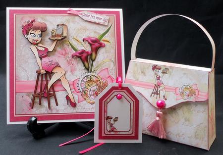 8x8 Retro Selfie Mini Kit by Michelle Chivers