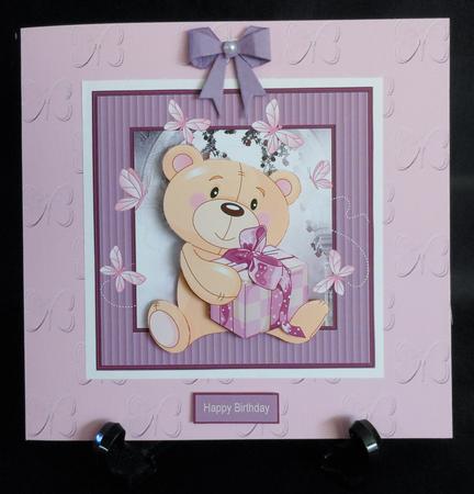 Birthday Bear Mini Kit by Michelle Chivers