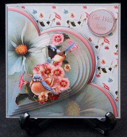 Two Little Birds Teardrop Pyramid Card Mini Kit by Michelle Chivers