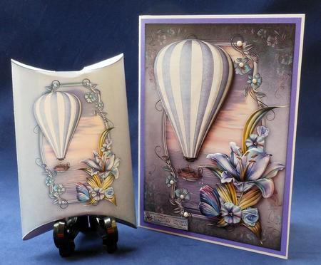 Sunset Balloon by Michelle Chivers