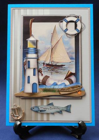Classic Male Card Nautic by Michelle Chivers
