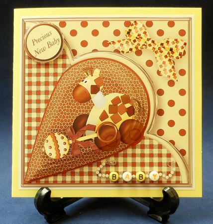 New Baby Teardrop Pyramid Card Mini Kit by Michelle Chivers