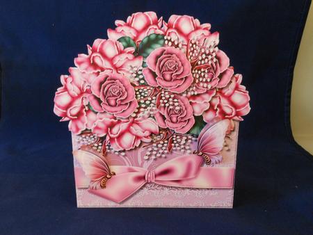 Flowerbox Winter Roses & Butterflies Mini Kit by Michelle Chivers