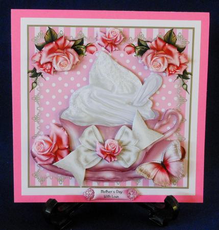 Coffee Break Card Front Kit by Michelle Chivers