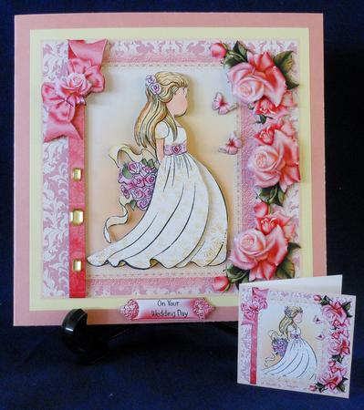The Bride Card Front Kit by Michelle Chivers