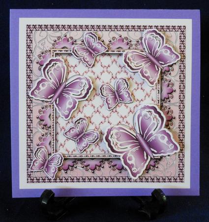 Butterfly Fairy-tale Large Square Topper 1 by Michelle Chivers