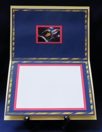 Retro Blast Off Insert by Michelle Chivers