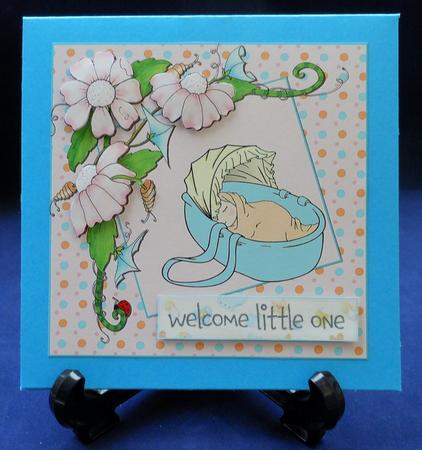 Floral Baby 2 by Michelle Chivers