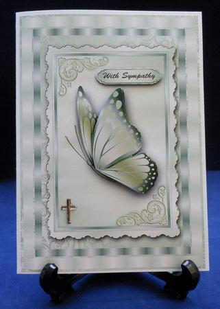 Green Butterfly Topper by Michelle Chivers