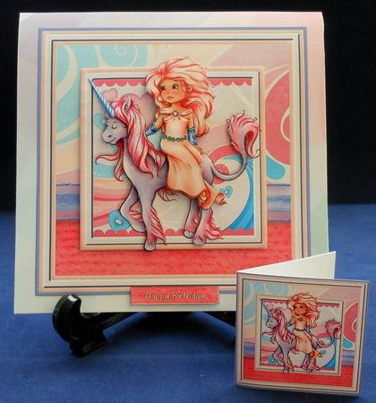 Little Princess & Her Unicorn Mini Kit by Michelle Chivers
