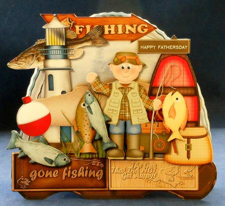 'gone Fishing 'mini Kit by Michelle Chivers