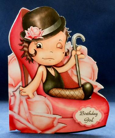 All Grown Up - Shaped Topper by Michelle Chivers