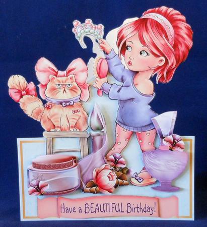 Little Cuties Shaped Mini-kit - We Love to Be Beautiful! by Michelle Chivers