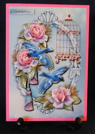 Birds & Roses by Michelle Chivers