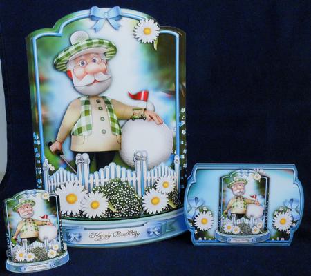I Love Golf Card Kit by Michelle Chivers