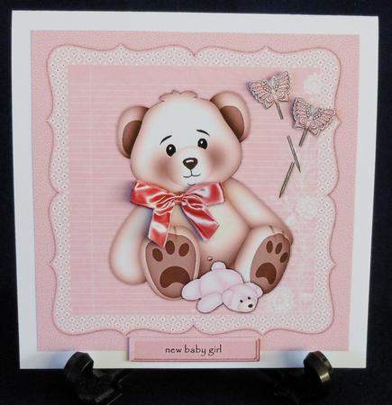 Baby Girl Baby Boy Toppers by Michelle Chivers
