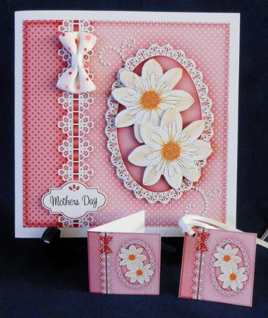 8x8 Flowers & Lace a Touch of Elegance Mini Kit 3D Decoupage by Michelle Chivers