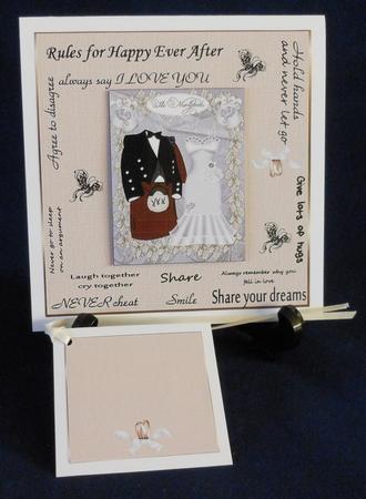 Scottish Wedding Urban Art by Michelle Chivers