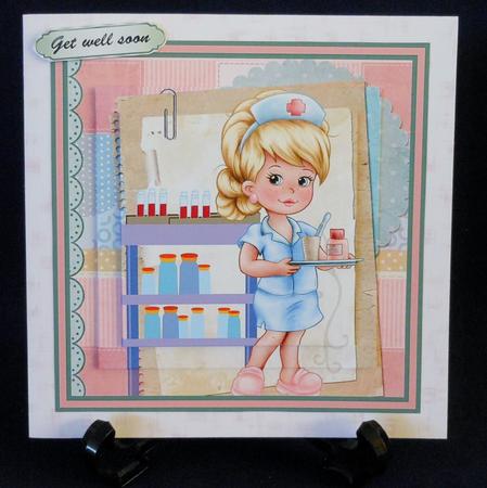 A4 Baby Papers - Blue & Pink by Michelle Chivers