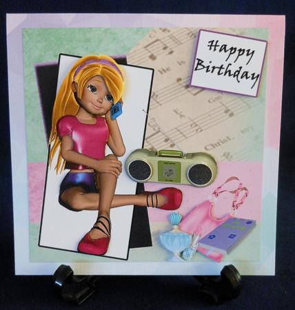 Teenage Girl Birthday #4 - Age 13 to 18 by Michelle Chivers