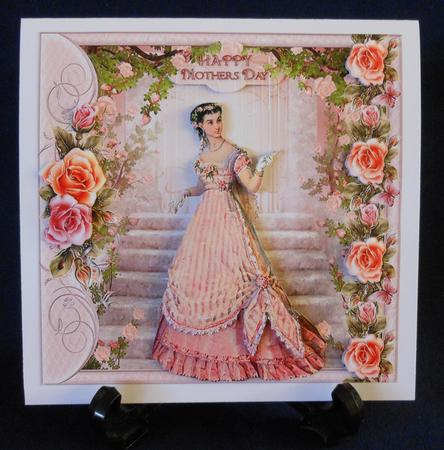 Victorian Lady Peach Delight Mini Kit by Michelle Chivers