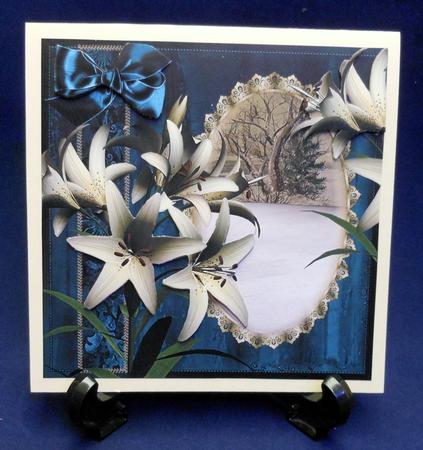 The Winter Lillies Topper by Michelle Chivers