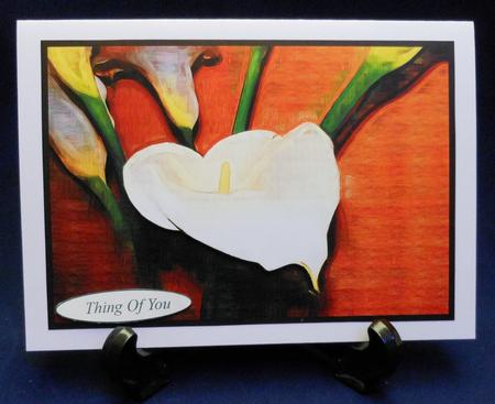 Calla Lily A4 by Michelle Chivers