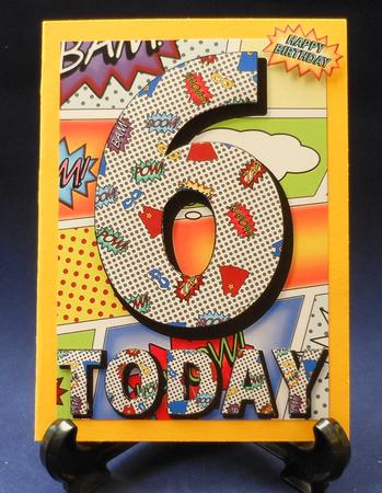 6 Today Comic Book Birthday A5 by Michelle Chivers