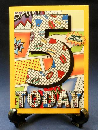 5 Today Comic Book Birthday A5 by Michelle Chivers