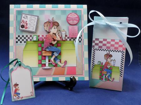 8x8 Sweet Sixteen Birthday Mini Kit by Michelle Chivers