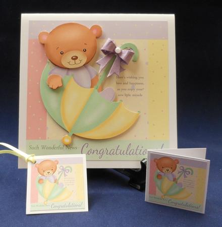 A Beary Special Baby, Mini Card Kit by Michelle Chivers