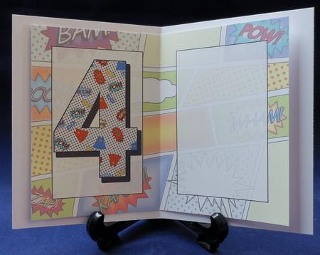 4 Today Comic Book Birthday A5 Insert by Michelle Chivers