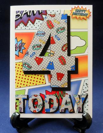 4 Today Comic Book Birthday A5 by Michelle Chivers